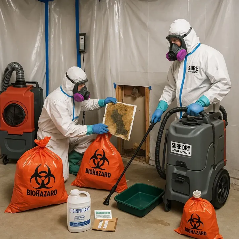 Contaminated Water Handling Protocols process in Grant County, OK