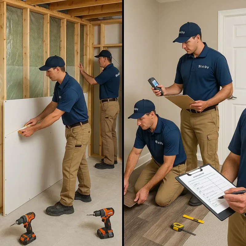 Repairs and Reconstruction process in Grant County, OK